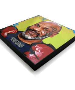 Mike Tyson Poster Pop Art “Everybody Has a Plan Until They Get Punched in the Mouth”
