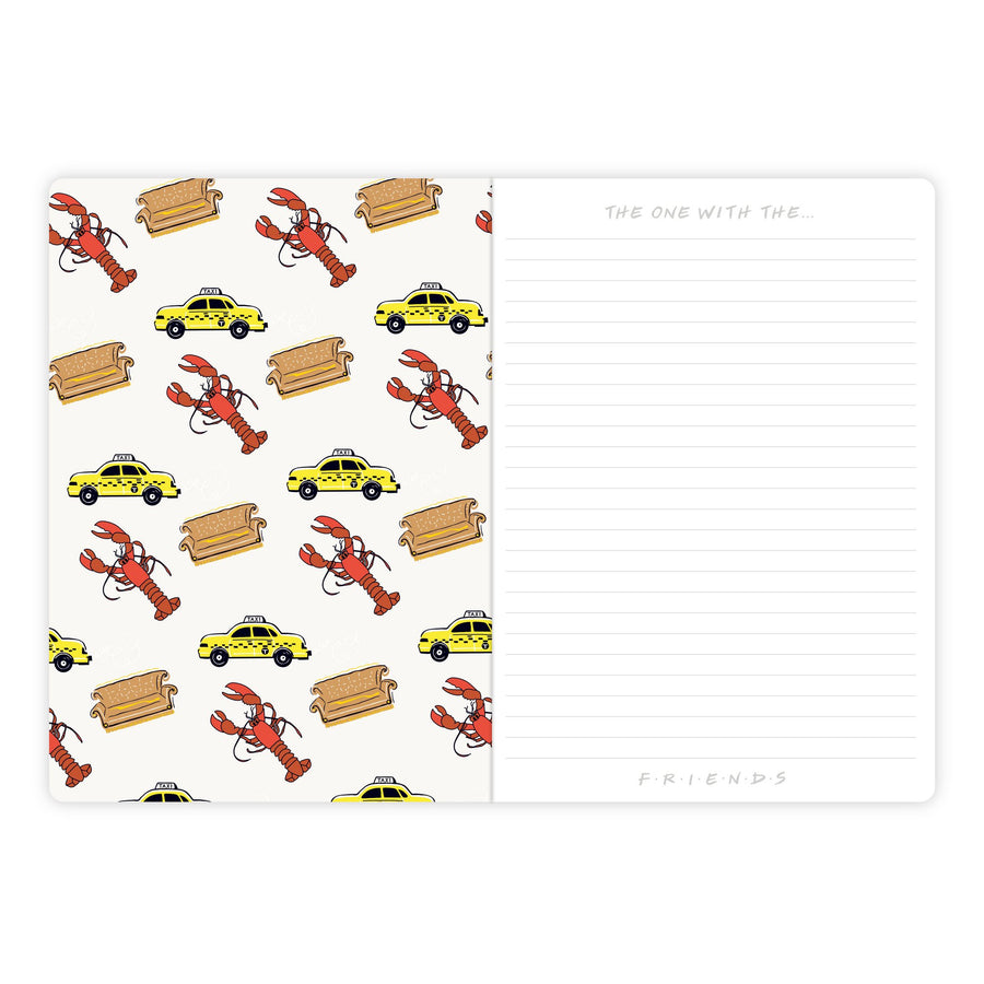 Halfmoon Bay Exercise Book Friends Regina Phalange