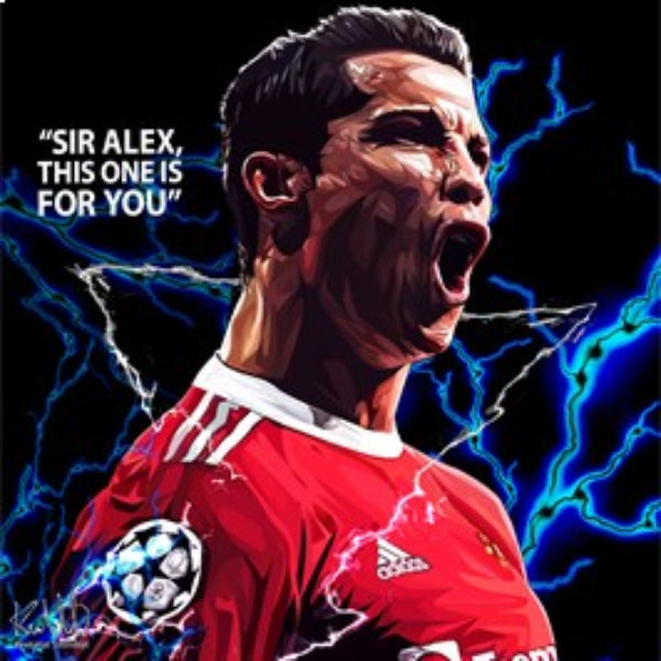 RONALDO CR7 VER2 25X25