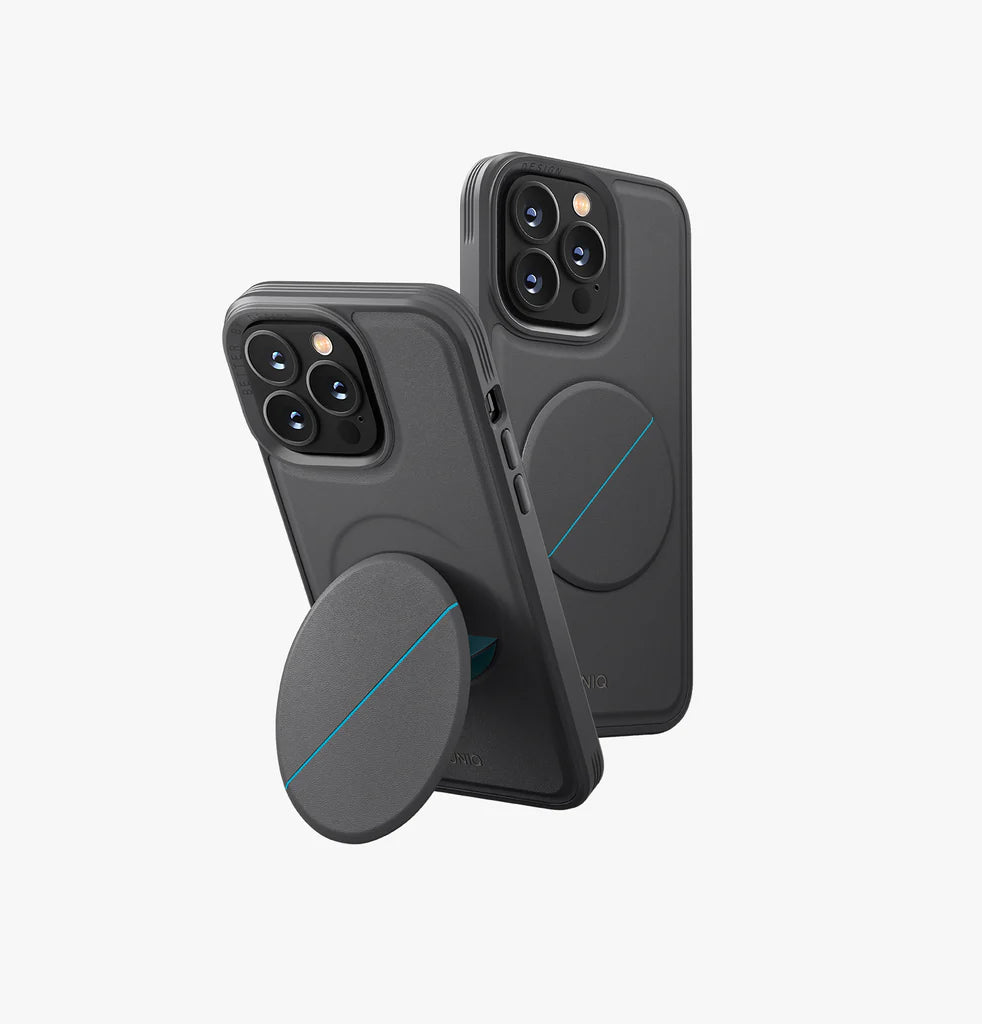 Uniq iPhone 14 Pro Novo Charcoal Gray