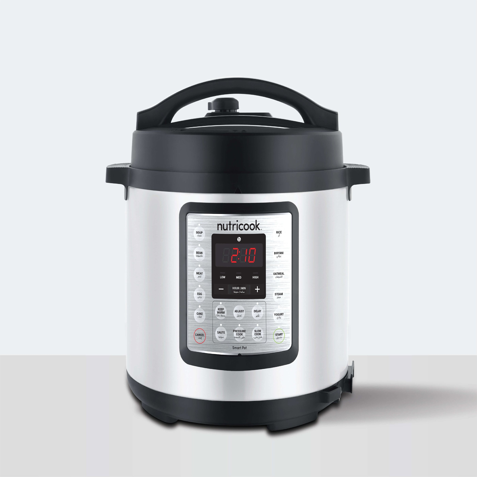 Nutricook 1000W Stainless steel pot NC-SPEK6