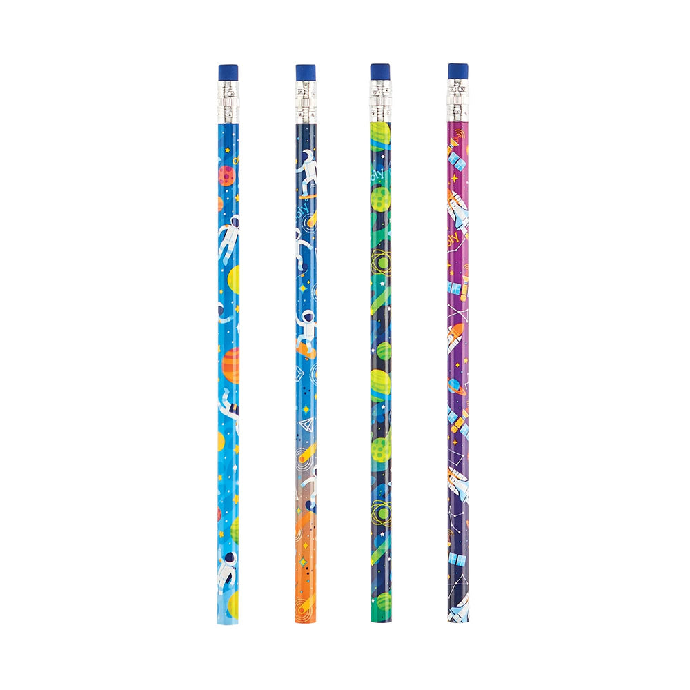 Ooly Astronaut Graphite Pencils Set Of 12
