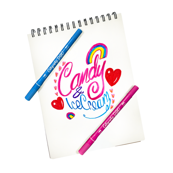 Ooly Calligraphy Duo Markers Set Of 12