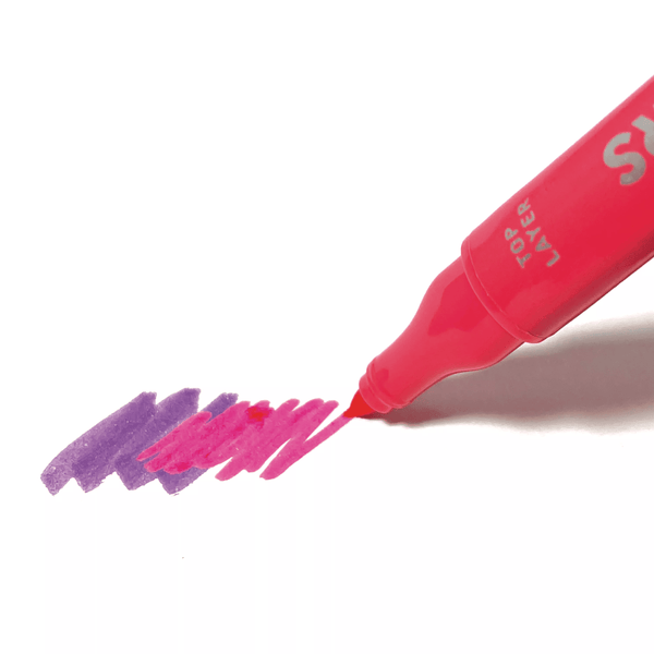 Ooly Color Layers Double Ended Layering Markers Set Of 8 16