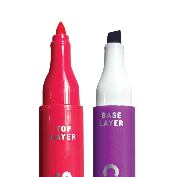 Ooly Color Layers Double Ended Layering Markers Set Of 8 16