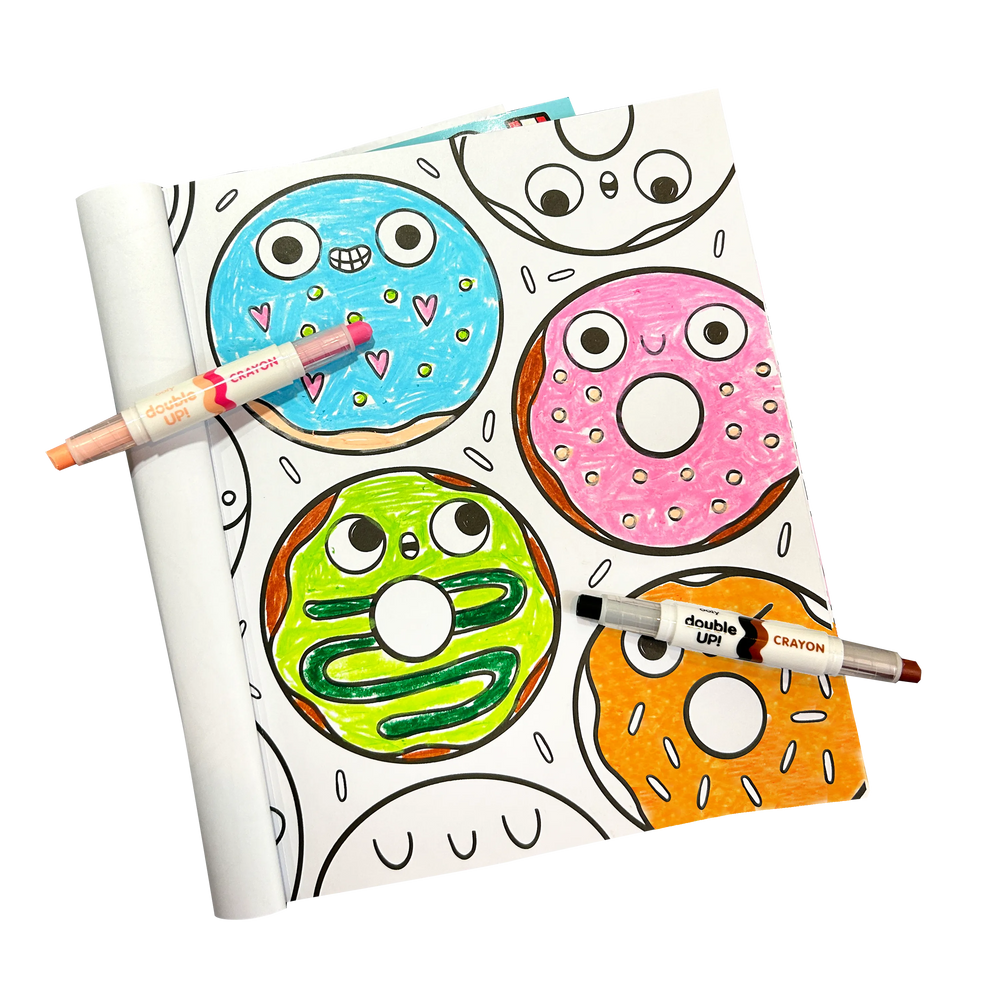 Ooly Double Up Double Ended Crayon Set Of 6 12 Colors