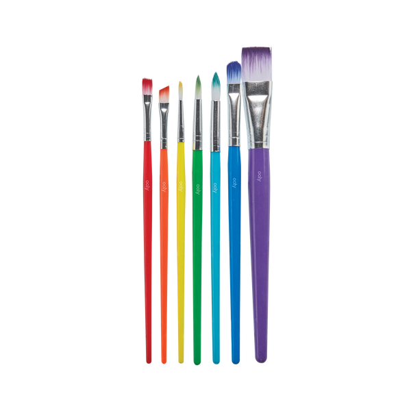 Ooly Lil Paint Brushes Set Of 7