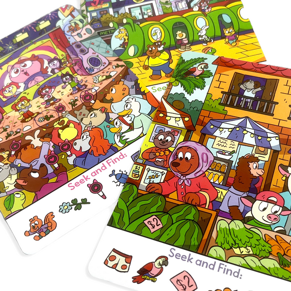 Ooly Seek & Find Activity Cards Set Of 24