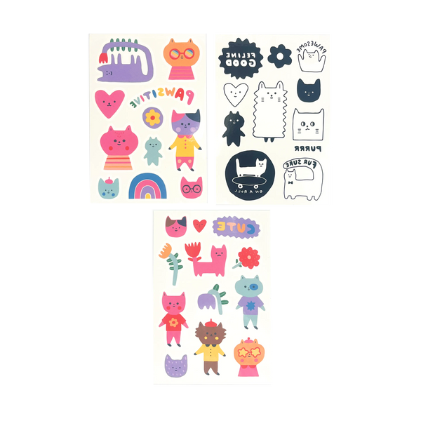 Ooly Mini Tattoo Palooza Temporary Tattoos X Suzy Pawsitive