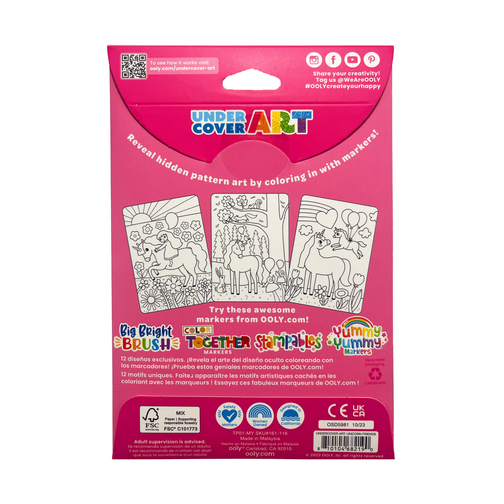 Ooly Undercover Art Test & Try Assortment