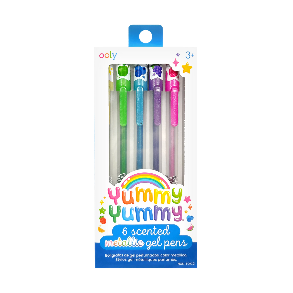Ooly Yummy Yummy Scented Gel Pens Metallic Set Of 6