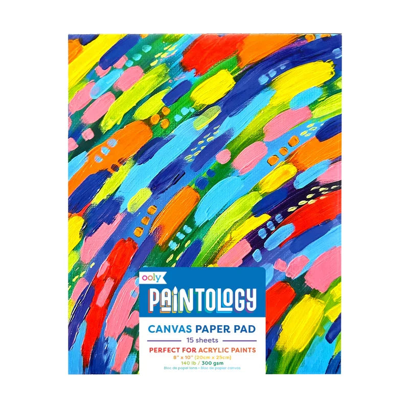 Ooly Paintology Canvas Paper Pad 8 X 10