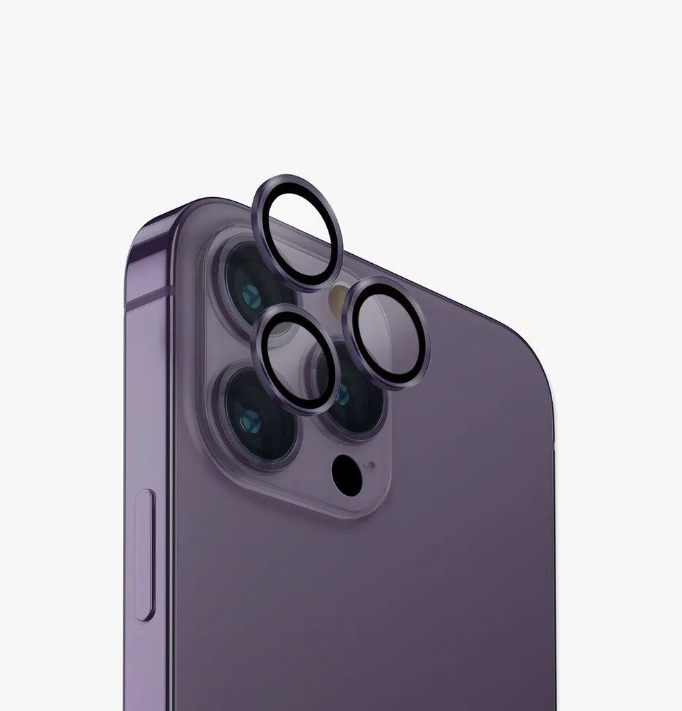 واقي عدسة الكاميرا iPhone 14 Pro و Pro Max - بنفسجي من Uniq Optix