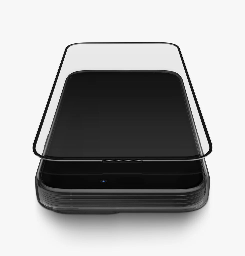 واقي شاشة زجاجي شفاف لـ iPhone Pro 2023 بحجم 6.1 بوصة من UNIQ Optix