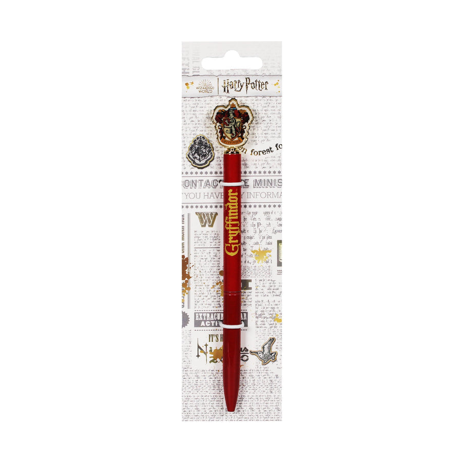 Halfmoon Bay Pen Metal 2D Topper Harry Potter Gryffindor