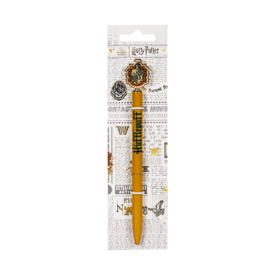 Halfmoon Bay Pen Metal 2D Topper Harry Potter Hufflepuff