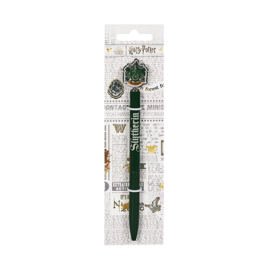 Halfmoon Bay Pen Metal 2D Topper Harry Potter Slytherin