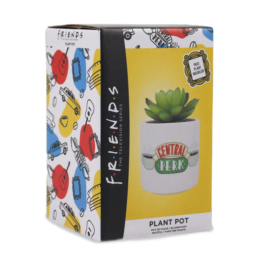 Halfmoon Bay Plant Pot Faux Boxed 6.5Cm Friends Central Perk