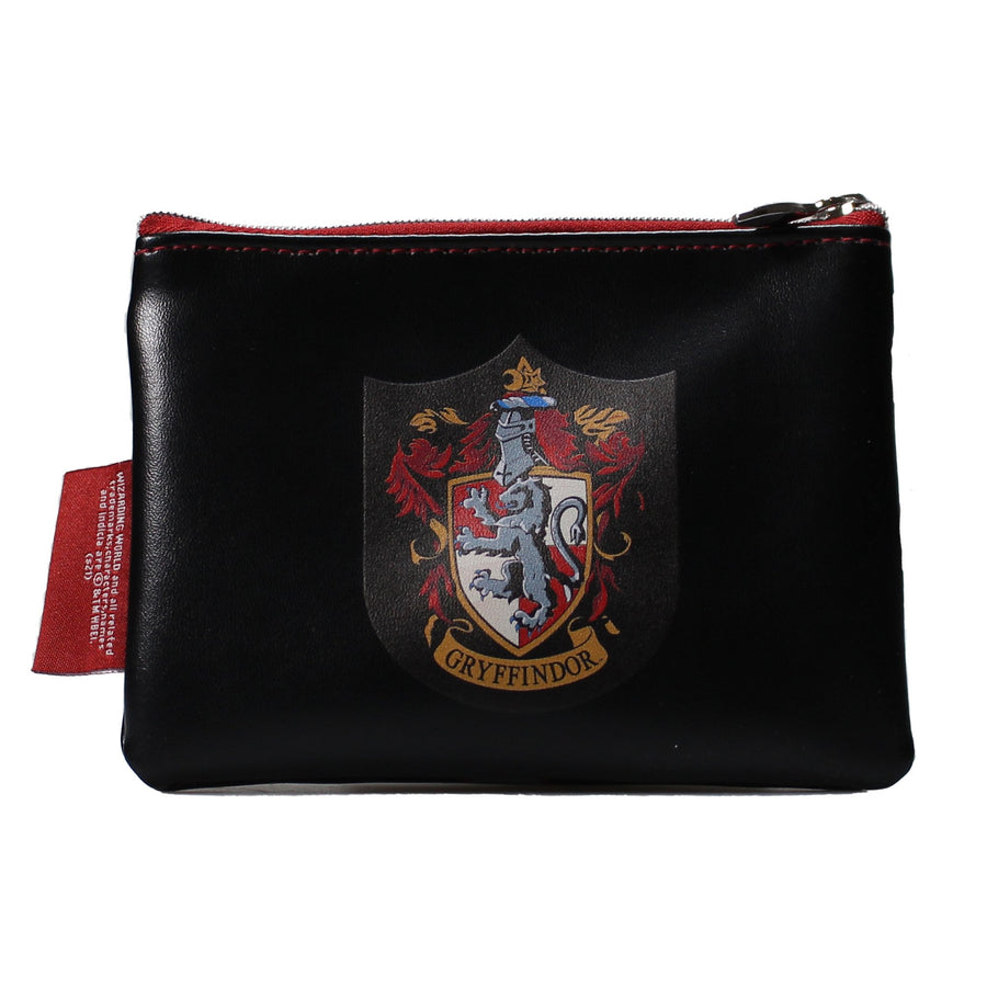 Halfmoon Bay Purse Coin Pu 9Cm X 13Cm Harry Potter Uniform Gryffindor