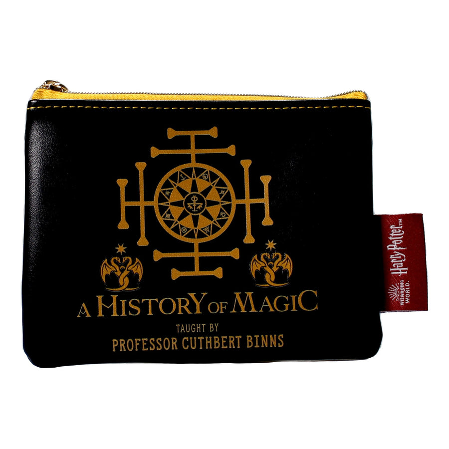 Halfmoon Bay Purse Coin Pu 9Cm X 13Cm Harry Potter History Of Magic