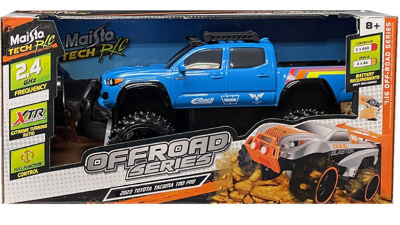 1:16 Off Road - 2023 Toyota Tacoma Blue Trd Pro - 2.4 Ghz