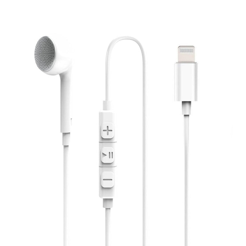 Ravpower RP-BH1004 mono earphone White Lighting connector