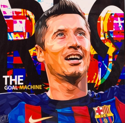 ROBERT LEWANDOWSKI VER2 25X25
