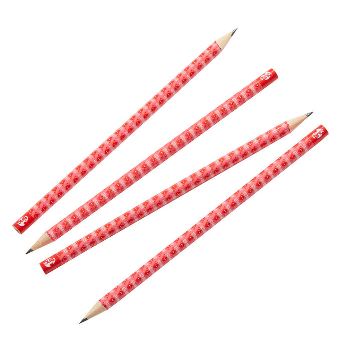 Tinc Strawberry scented pencils pack of 4