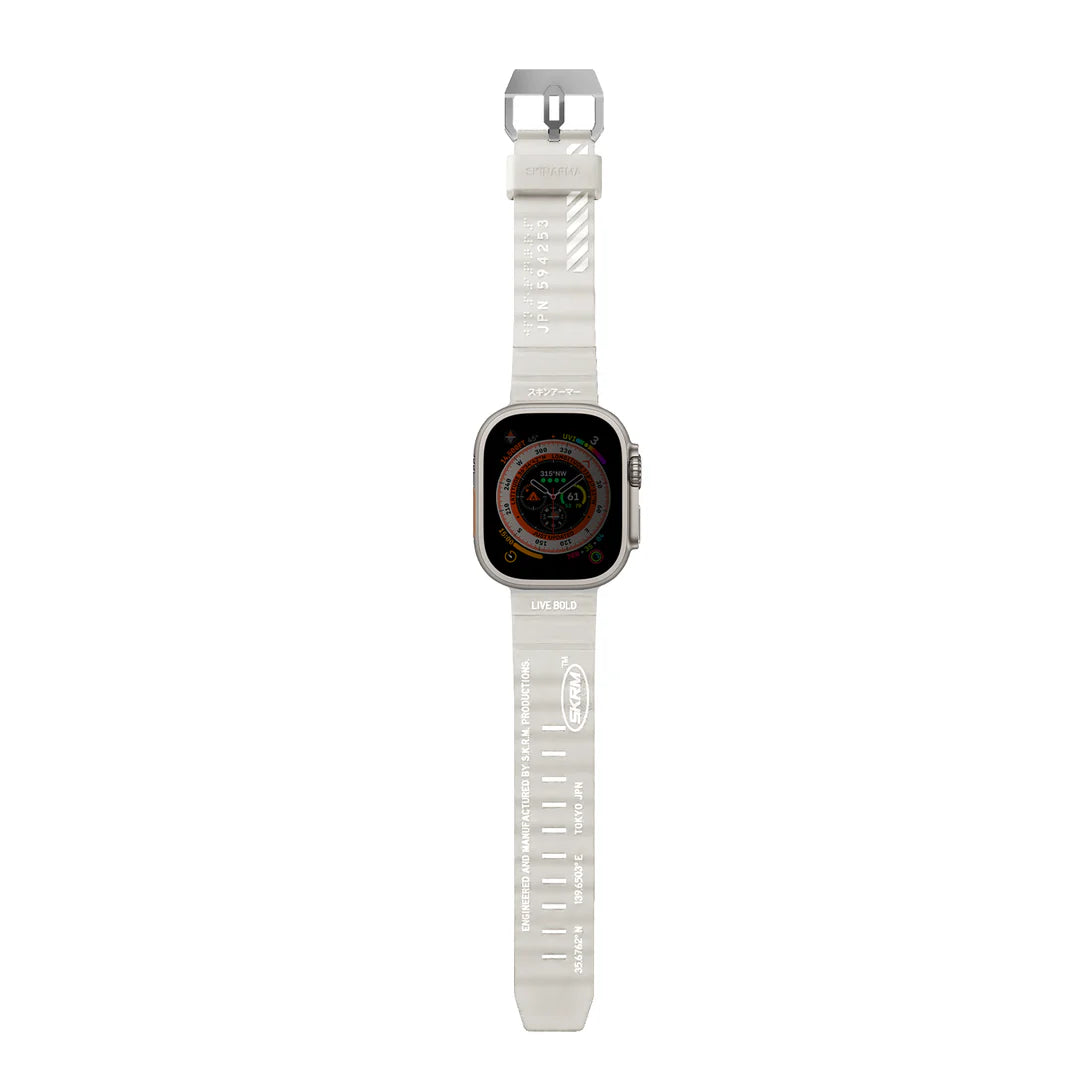 Skinarma Apple Watch ULTRA Strap SHOKKU 49 MM FROST