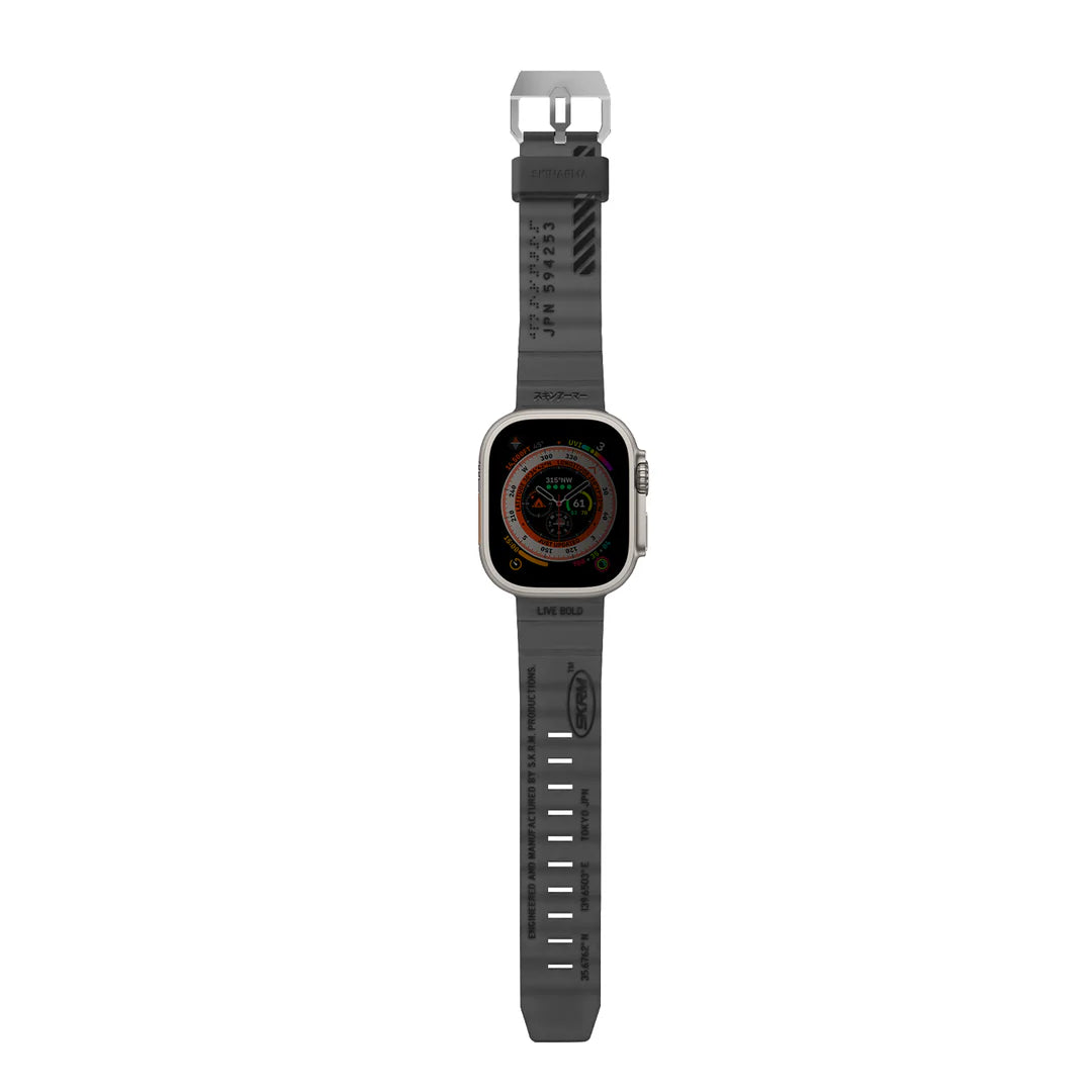 SKINARMA APPLE WATCH ULTRA STRAP SHOKKU 49 MM SMOKE
