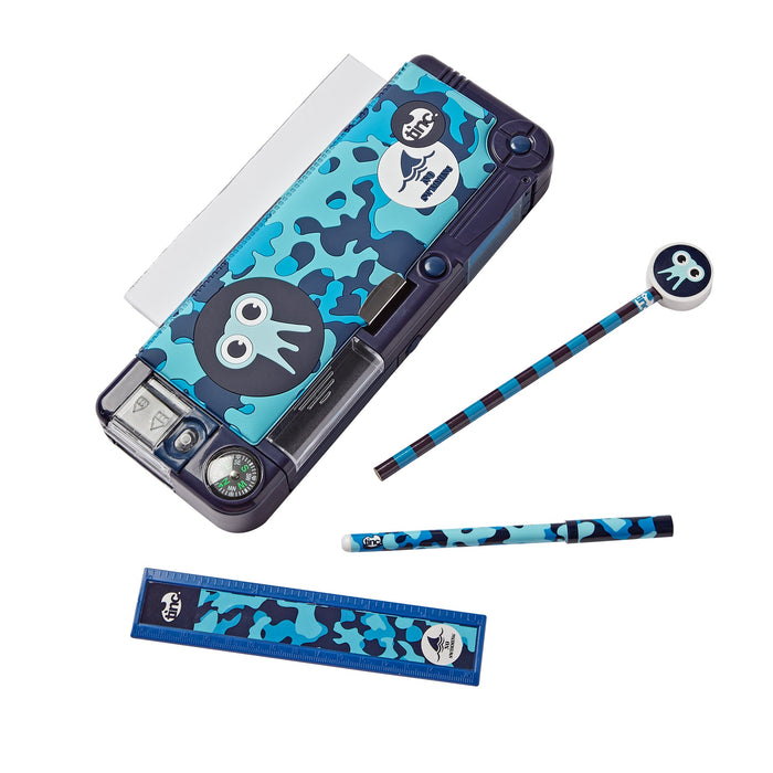 Tinc Tonkin snap compartment pencil case