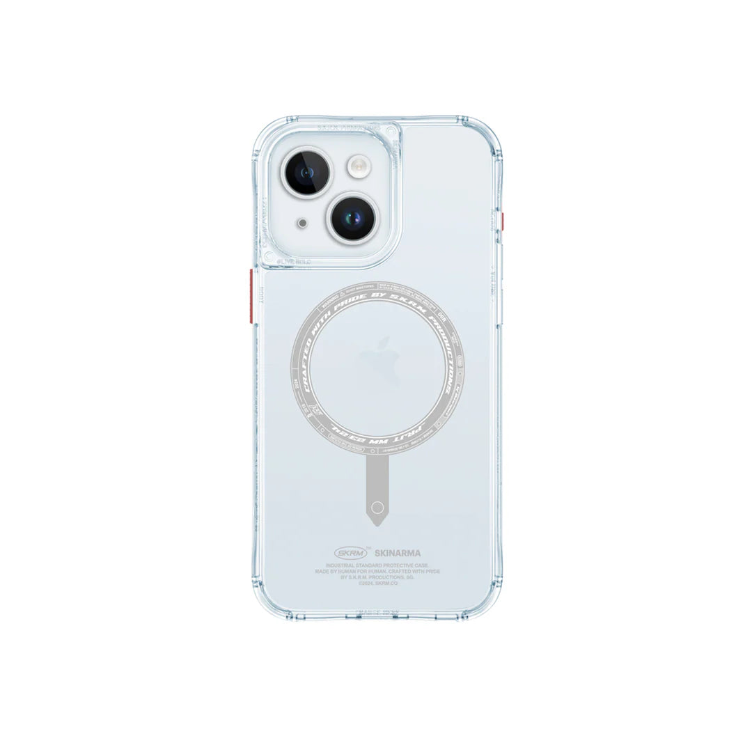 Skinarma iPhone 15 Saido Mag-Charge Case Clear