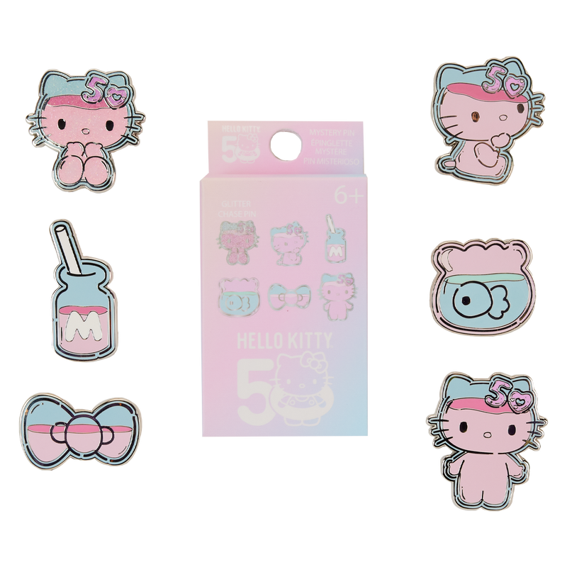 Funko - Loungefly! Blind Box : Hello Kitty 50Th Anniversary Clear And Cute Box
