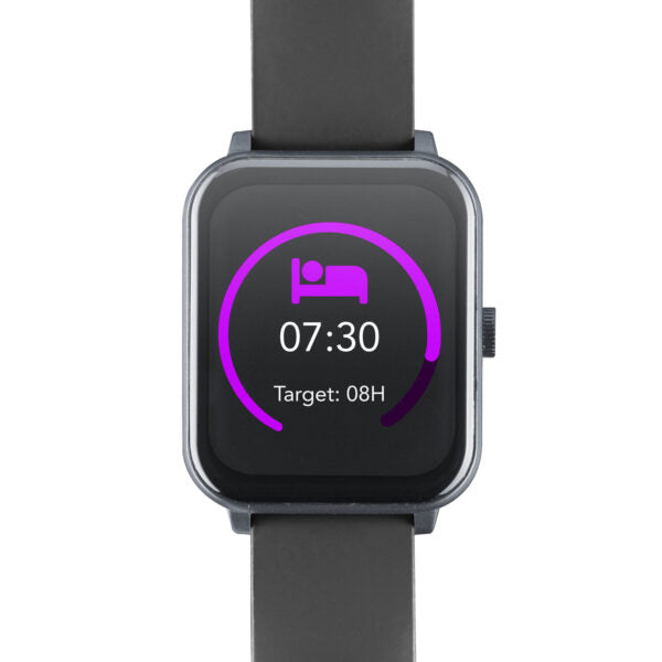 Square Bt Smartwatch Black