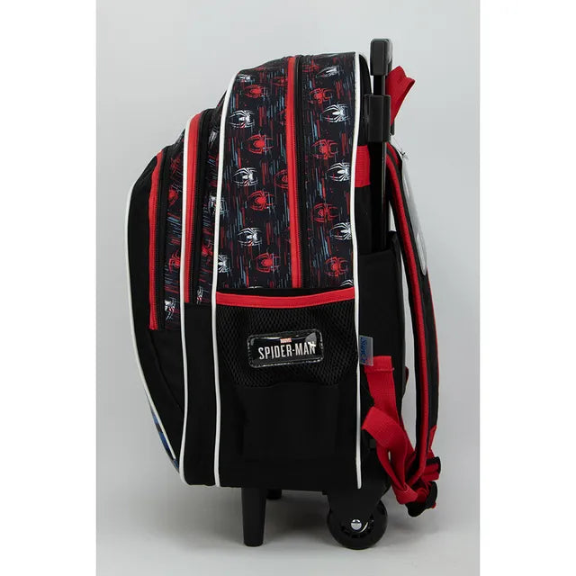 Marvel Spider Man 16" Trolley Backpack, 3 Compartments, 2 SP