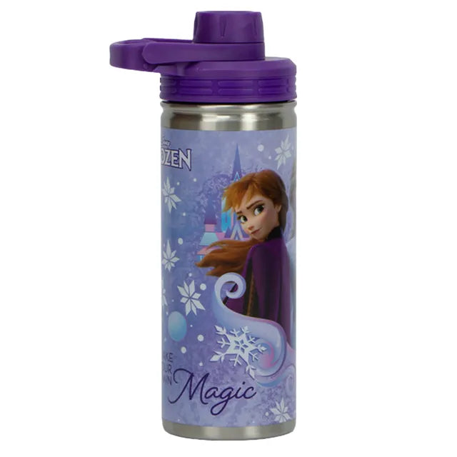 Frozen SS Water Bottle - Single Wall, Pp Lid - 620 Ml