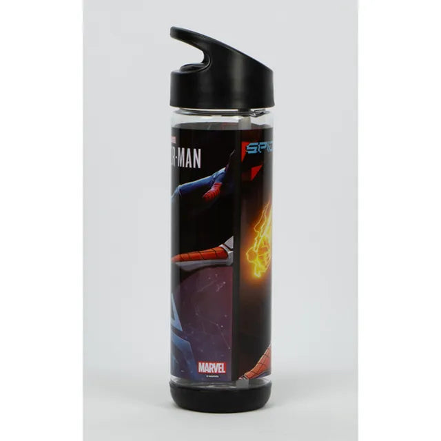 Marvel SpiderMan Water Bottle 500Ml, Tritan Plastic Bpa Free