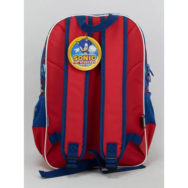 Sonic  16"  Backpack With 3 Compartments  & 2 Side Pockets