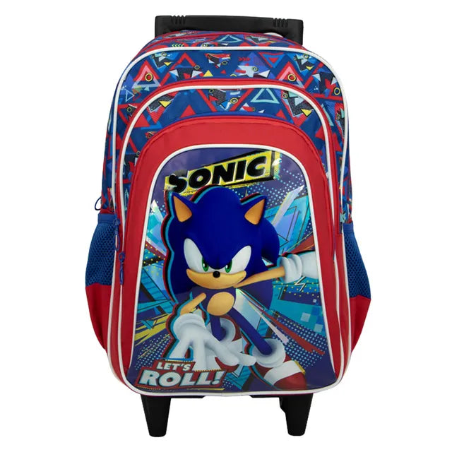 Sonic 16" Trolley Backpack ,3 Compartments & 2 Side Pockets