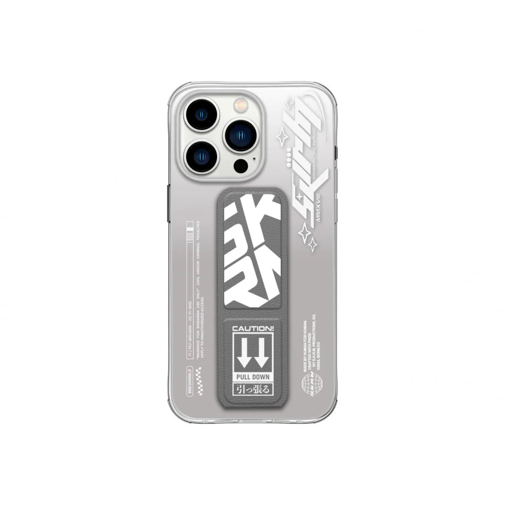 Skinarma iPhone 15 Pro Cosmo Case Gray