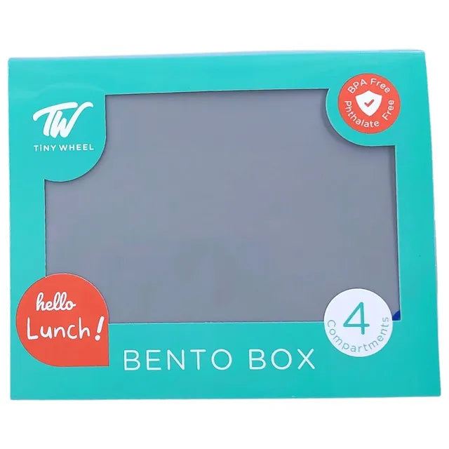 TW Bento Box Grey 4 Compartments