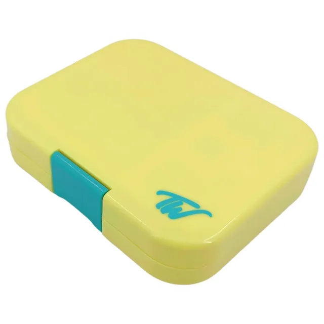 TW Bento Box Yellow 4 Compartments