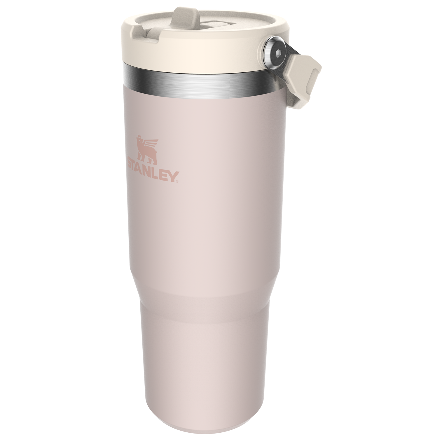 Stanley Ice Flow Go 870Ml 30Oz Flip Straw Wtr Btl Rose Qurtz