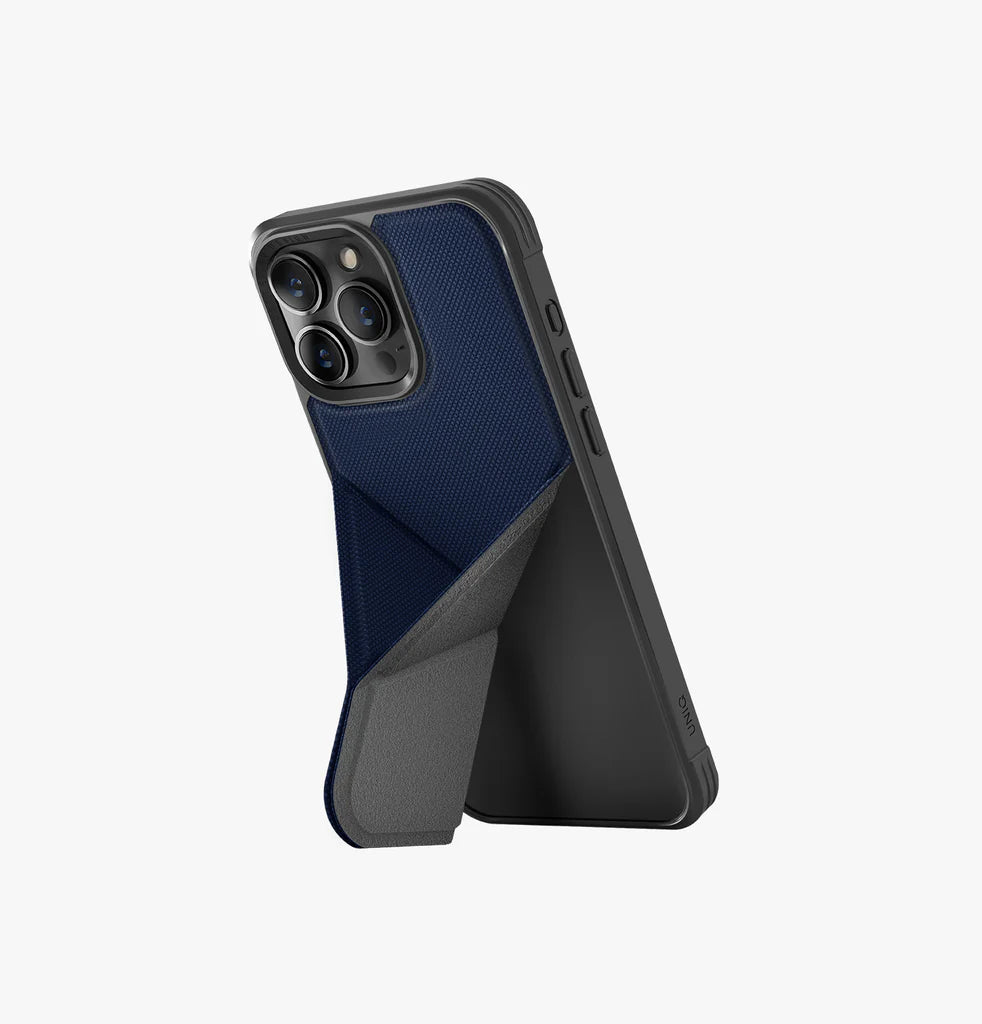 UNIQ HYBRID IPHONE PRO 2023 6.7 MAGCLICK CHARGING TRANSFORMA - ELECTRIC BLUE