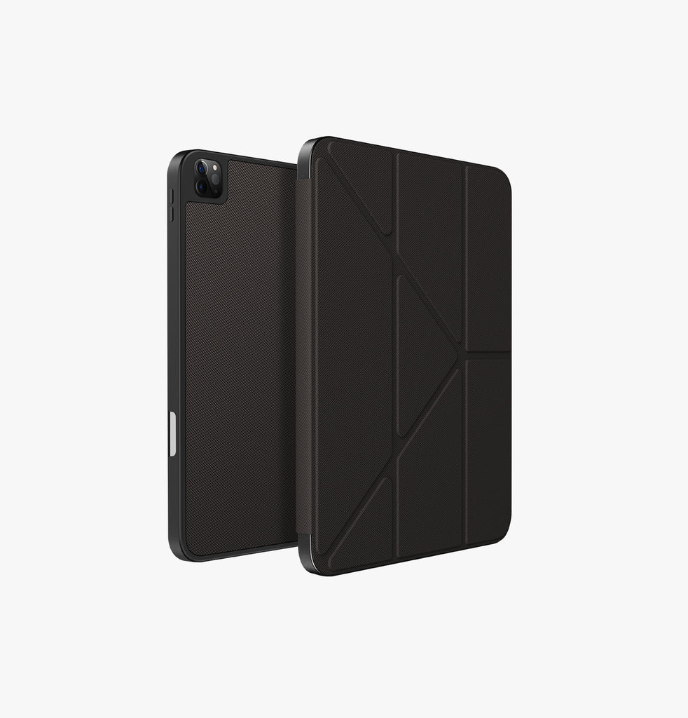 UNIQ TRANSFORMA NEW IPAD PRO 12.9 2021 ANTIMICROBIAL - EBONY BLACK