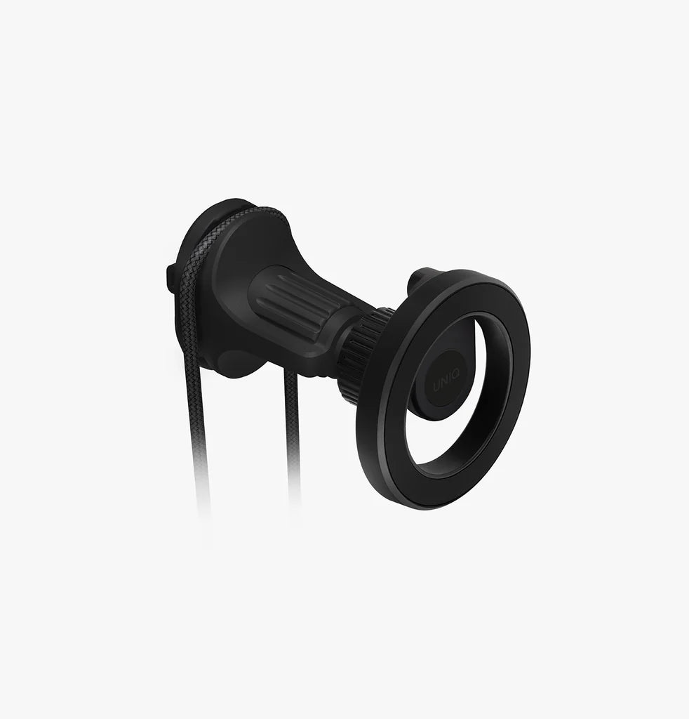 Uniq Trelix Magnetic Air Vent & Car Mount Midnight Black