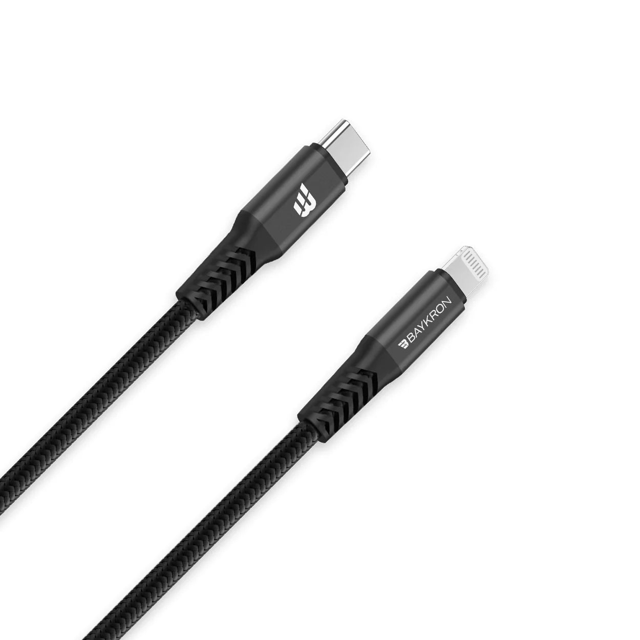 Baykron BA-C2L-BLK2.0 Cable Type C to Lightning 2m