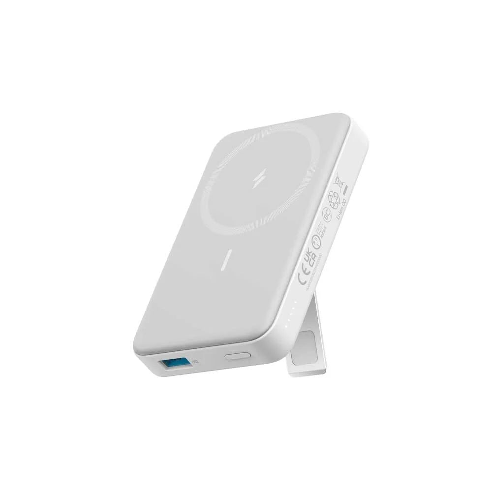 باور بانك أنكر مغناطيسي MagGo سعة 10000mAh - أبيض