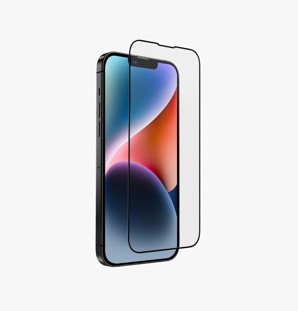 واقي شاشة زجاجي شفاف لـ iPhone 14 من Uniq Optix