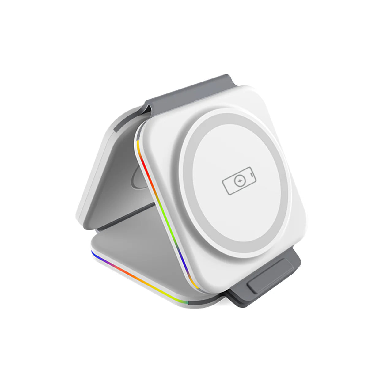 Baykron Foldable wireless charger White color